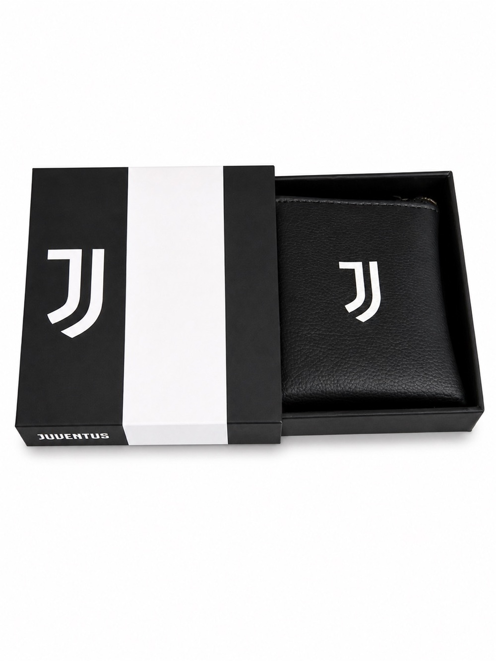 Juventus Black Leather Wallet Pouch Set – Official Product – New w/ Box